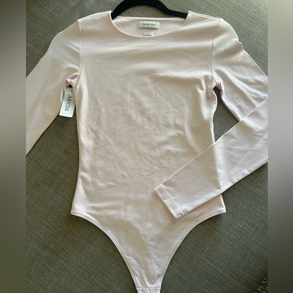 NWT Babaton long sleeve bodysuit
